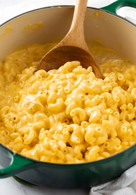 Oven Mac And Cheese, Skillet Mac And Cheese, Easy Mac N Cheese Recipe, The Cozy Cook, Cozy Cook, Easy Mac And Cheese, Stovetop Mac And Cheese, 30 Minute Meals Easy, Bacon Mac And Cheese