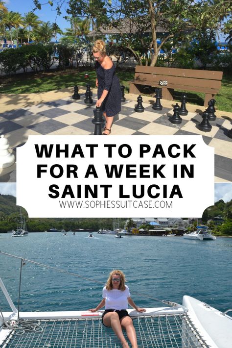 St Lucia Packing List All Inclusive, What To Pack For St Lucia, St Lucia Packing List, Sandals Halcyon Beach Saint Lucia, Saint Lucia Outfits, St Lucia Outfit Ideas, St Lucia Island, St Lucia Honeymoon, St Lucia Vacation