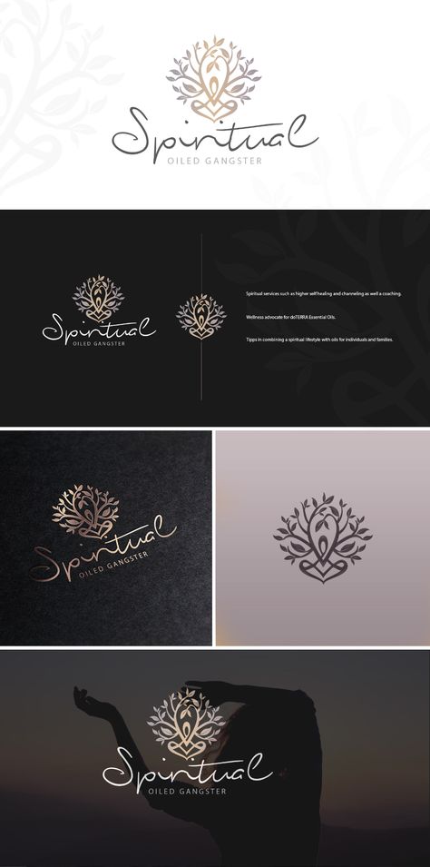 Spiritual - wellness coaching brand on Behance Energy Healing Branding, Fonts For Wellness Brand, Spiritual Business Logo, Spiritual Coach Branding, Alison Hawkins, Healing Branding, Wellness Coach Logo, Spiritual Business Card, Massage Branding