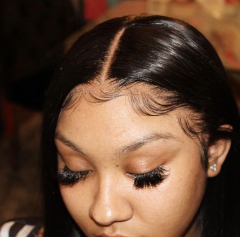 Edges Hair, Remy Hair Wigs, Baby Hairs, Pinterest Hair, Hair Laid, Baddie Hairstyles, Silky Hair, Natural Hair Color, Hair Bundles