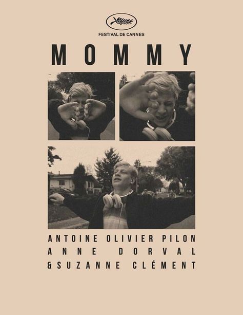 Mommy Film, Mommy 2014, Mommy Movie, Film Recommendations, Xavier Dolan, Instagram Branding Design, Film Poster Design, Movie Poster Wall, Film Design