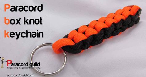 How to make a box knot keychain. Box Knot, Keychain Paracord, Lanyard Knot, Cord Projects, Paracord Zipper Pull, Knot Keychain, Cobra Weave, Snake Knot, Paracord Diy