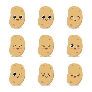 Small Potato Tattoo, Potato Tattoo Cute, Potato Tattoos, Cute Potato Cartoon, Potato Tattoo, Potato Cartoon, Potato Character, Potato Drawing, Potato Art