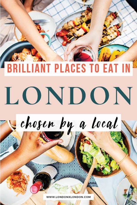 London Places To Eat, Places To Eat In London, Eat In London, London Eats, London Itinerary, Travel London, London Vacation, Travel Guide London, Travel Uk