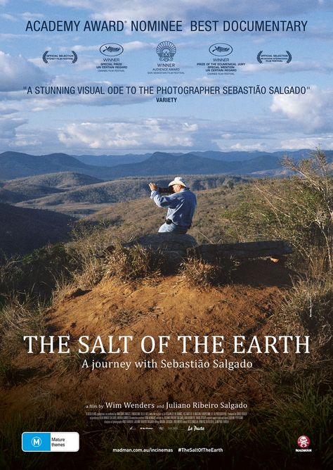 The Salt of Earth by Wim Wenders. A visual philosophical ode to the work of Sebastião Salgado. https://www.youtube.com/watch?v=jgd3ZDtx8lg Documentary Movies, Frosé, Salt Of The Earth, Movies Worth Watching, Netflix Movies, About Time Movie, Good Movies To Watch, Film Review, Film Books