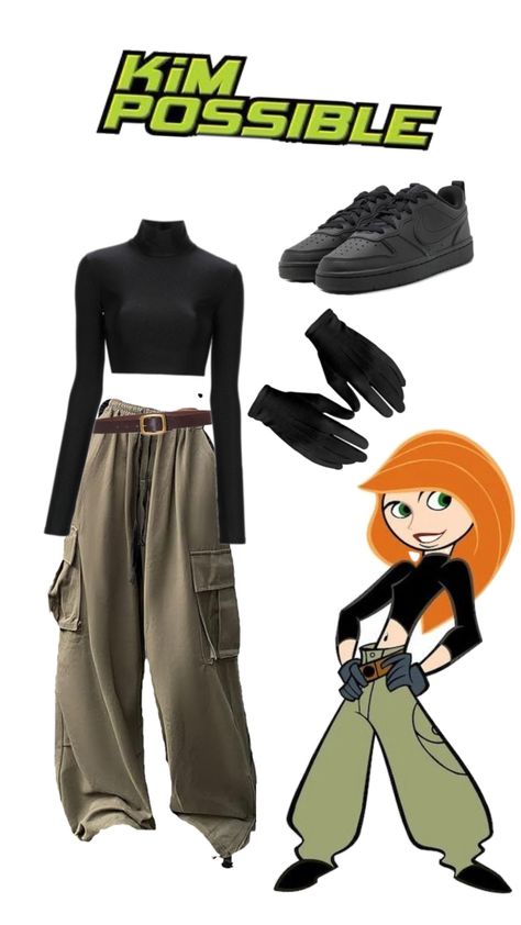 Two Person Halloween Costumes, Closet Cosplay, Simple Closet, Duo Halloween Costumes, Black Costume, Last Minute Halloween Costumes, Halloween Costume Outfits, Easy Costumes, Kim Possible