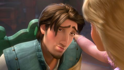 WHAT IT'S LIKE WORKING A SEASONAL JOB AS TOLD BY DISNEY CHARACTERS Flynn Rider, Buzzfeed Disney, Eugene Tangled, Disney Buzzfeed, Flynn Ryder, Dudes Be Like, Im Falling For You, Rapunzel And Eugene, Disney Men