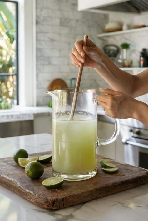 Easy Pitcher Margarita Recipe with Natural Ingredients Best Pitcher Margarita Recipe, House Margarita Recipe, Authentic Margarita Recipe, Large Batch Margarita Recipe, Large Batch Cocktails, Margarita Pitcher Recipe, Agave Margarita Recipe, Fresh Margarita Recipe, Pitcher Margarita Recipe