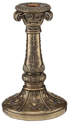 7 Inch Baroque Leaves Cold Cast Candle Holder Statue Bronze Color >>> You can get additional details at the image link. (This is an affiliate link) Bronze Home Decor, Medieval Candle, Medieval Candle Holder, Shelf Arrangement, Love Candle, Cherub Candle Holder, Art Nouveau Candle Holder, Baroque Candle Holder, Leaves Candle