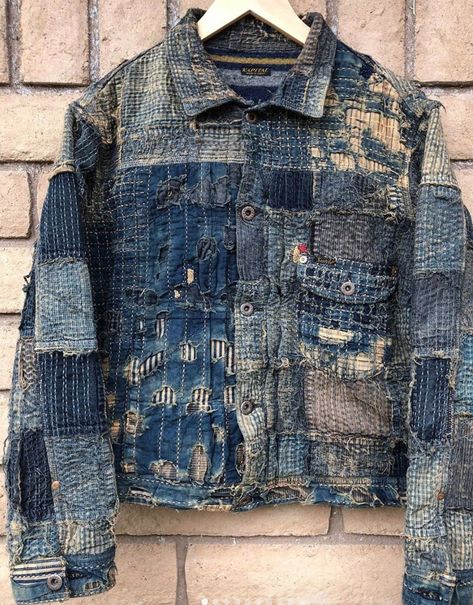 Fits Inspiration, Denim Repair, Techwear Fashion, Upcycle Clothes Diy, Creative Clothes, Denim Art, Denim Inspiration, Denim Ideas, Mens Outfit Inspiration