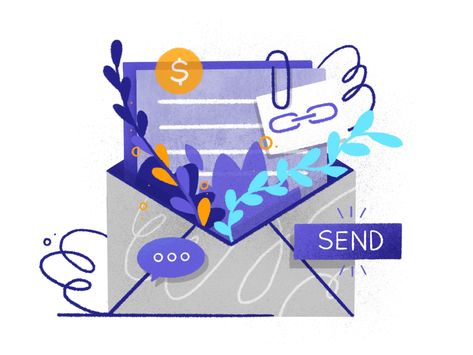 Email Marketing mail chimp coin send attached link envelope plants marketing email vector darkcube design draw drawing 2d digitalart illustration Mail Illustration Design, Email Marketing Logo, Mailing Design Inspiration, Link Illustration, Email Illustration, Mail Illustration, Email Vector, Envelope Illustration, Email Logo