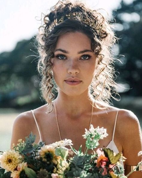 Natural Wedding Hairstyles Superb Ideas For 2022 ❤ natural wedding hairstyles updo on medium hair hairbyemmac #weddingforward #wedding #bride #naturalweddinghairstyles #weddinghairstyles Wedding Hair Down Natural Curls, Bride Hairstyles For Natural Curly Hair, Bridal Updos For Curly Hair, Very Curly Hair Wedding Styles, Romantic Curly Hairstyles Wedding, Wedding Hair For Long Curly Hair, Wedding Updo Tiara, Curly Hairstyles Updo Wedding, Bridal Hair For Naturally Curly Hair