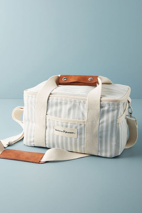 Diy Cooler, Sac Diy, Anthropologie Uk, Picnic Bag, Beach Umbrella, Snack Bags, Cooler Bag, Diy Bag, Lunch Bag