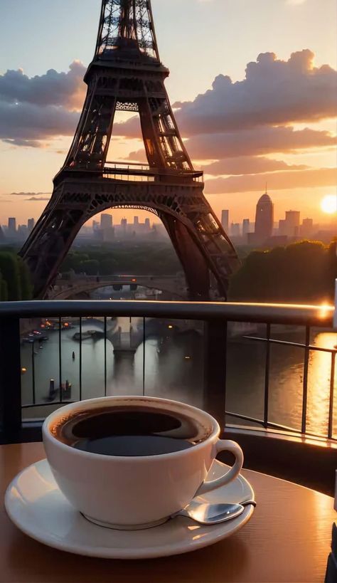 Eiffel Tower Photography, Solo Traveling, Good Morning Tea, Coffee Cup Art, No Coffee, Vacation Goals, Photo Awards, Healthy Brain, Paris Love