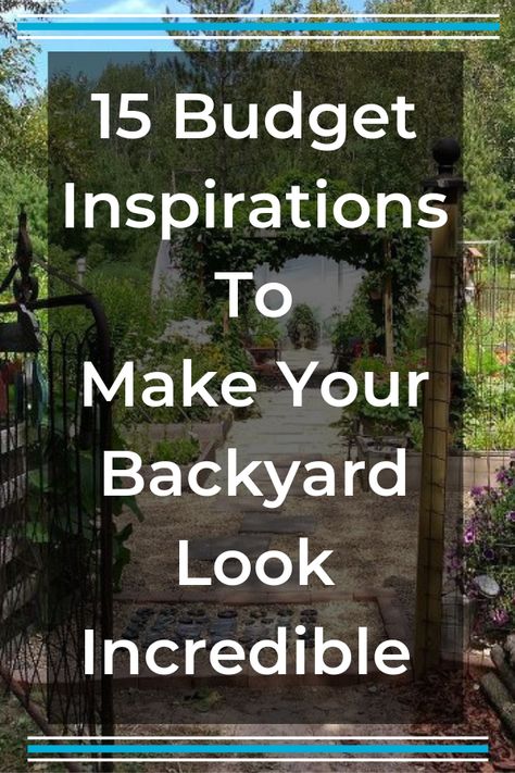 Backyard Upgrades, Budget Design, Diy Budget, Minimalist Garden, Backyard Diy, Garden Wallpaper, Budget Patio, Ideas Backyard, Backyard Diy Projects