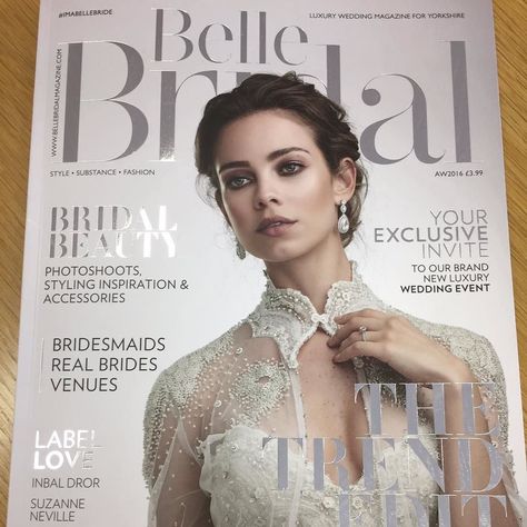 Come and pick up a Free copy of the brand New @bellebridalmagazine this Saturday at our luxury #wedding fair at Wakefield Cathedral 12-4pm. Everyone welcome free entry. #weddingmagazines #magazine #weddinginspiration #weddings #weddingdress #weddingsuppliers #venues Wakefield, Jesus Peiro, Bridal Magazine, Wedding Fair, Bridesmaid Accessories, Free Entry, Luxury Event, Wedding Magazine, Real Brides