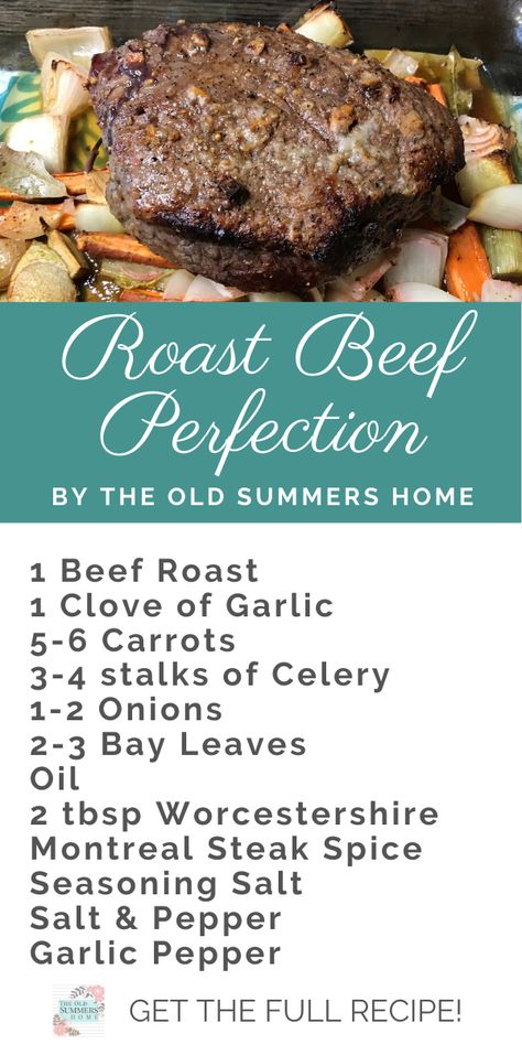 Essen, Cooking Roast In Oven, Roast Beef Recipes Oven, Easy Roast Beef Recipe, Easy Roast Beef, Best Roast Beef Recipe, Roast Beef Recipe, Best Roast Beef, Easy Roast