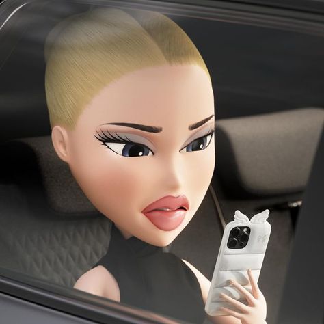 Bratz on Instagram: "7/31 👀👄📱 #bratz" Blonde With Pink, Totally Spies, Pink Life, Bratz Doll, My Vibe, Monster High, Makeup Looks, Eye Makeup, Blonde