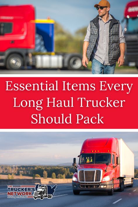 Otr Trucking Hacks, Long Haul Trucking Life, Trucker Organization Ideas, Over The Road Trucking Life Ideas, Trucker Life Hacks, Trucker Essentials, Truck Driver Meals, Truck Driver Essentials, Truck Dispatching