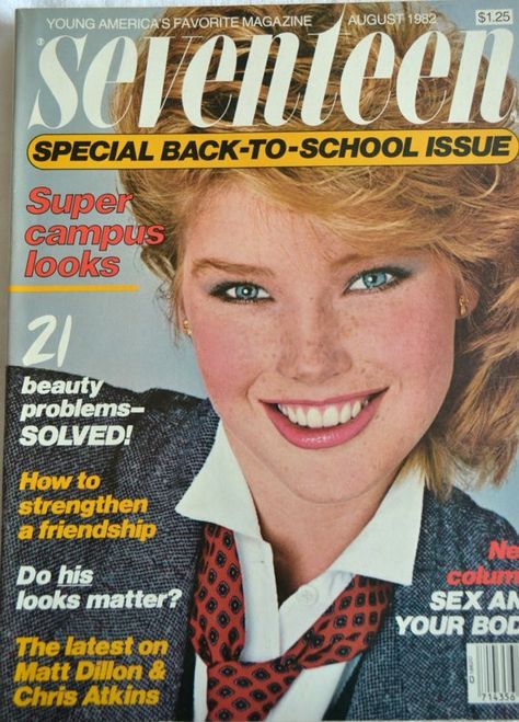 Jodi Mallinson Seventeen Magazine Covers, Vintage Seventeen Magazine, Seventeen Magazine Fashion, Big Hair Bands, Preppy Handbook, Childhood Memories 70s, Teen Magazine, Cool Magazine, Seventeen Magazine