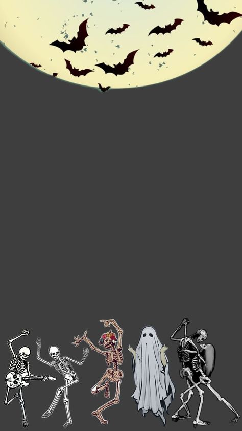 #halloweenwallpaper #skeletons #dancing #halloween #phonebackground Dancing Skeleton Wallpaper, Skeleton Wallpaper, Halloween Desktop Wallpaper, Skeletons Dancing, Desktop Wallpaper Macbook, Fall Wallpapers, Wallpaper Macbook, Dancing Skeleton, Wall Papers