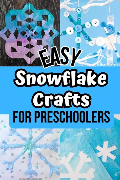 Are you looking for fun winter crafts for kids to do? These easy snowflake crafts for preschoolers encourage young learners to explore their artistic side while learning about winter’s natural wonders. Plus, these projects require only simple materials, making setup and cleanup a breeze. Snowflake For Preschool, Fun Winter Crafts For Kids, Easy Preschool Winter Crafts, Snowflakes For Preschoolers, Snowflake Craft For Toddlers, Easy Snowflake Crafts For Kids, Snowflakes Preschool Activities, Snowflake Arts And Crafts For Kids, Easy Snowflakes For Kids