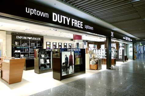 Shopping at Hong Kong Airport Duty-Free Shops in #HongKong  http://thehkshopper.com/113-hongkong-airport-duty-free-shops.html Duty Free Store, Hong Kong Airport, Airport Shopping, Duty Free Shop, Hong Kong International Airport, Travel Retail, Airport Design, Hong Kong Travel, Ways To Save Money