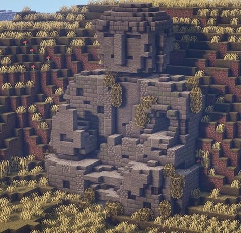 Minecraft Mountain Statue, Minecraft Mountain Temple, Minecraft Mountain Entrance, Minecraft Gateway, Minecraft Ruins, Minecraft Temple, Minecraft Mountain, Minecraft Challenges, Minecraft Statues