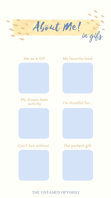 Share more about yourself on Instagram with new About Me story templates by The Untamed Optimist About Me Instagram Story, About Me Instagram, Date Activities, Dream Date, Story Templates, The Untamed, Instagram Story Template, Story Template, Instagram Template