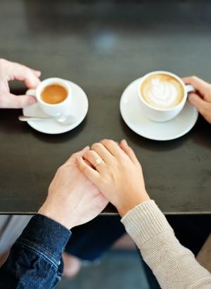 When You Own a Coffee Shop Your E-Sesh is Really, Really Cute. Prenup Photos Ideas, Prenuptial Photoshoot, Seize The Moment, Couple Coffee, Coffee Shot, Engagement Photo Ideas, Pre Wedding Poses, Couple Photoshoot Poses, Couple Photography Poses