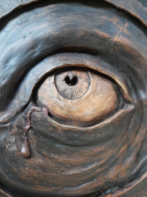 Scultura, sculpture, handmade Eye Ceramic Sculpture, Eye Sculpture Clay, Ceramic Eyes Sculpture, Clay Eyes Sculpture, Sculpted Eyes, Eye Pottery, Eye Sculpture, Clay Eyes, Ceramic Masks