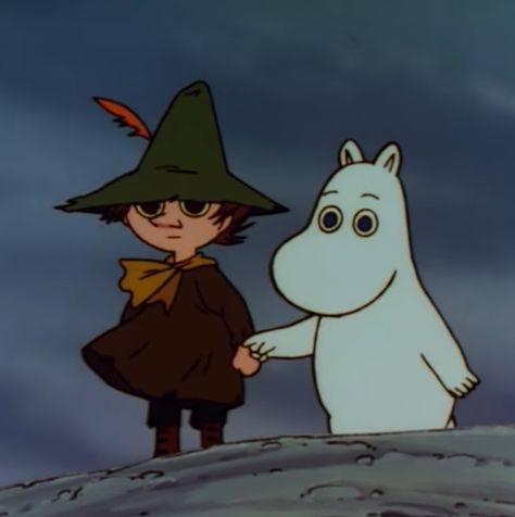 Moomin And Snufkin Matching Icons, Snuffkins Moomin, Moomin Matching Pfp, Moomin Fall, Snufkin Drawing, Moomin Valley Snufkin, Snufkin Icon, Snufkin Moominvalley, Moomin Pfp