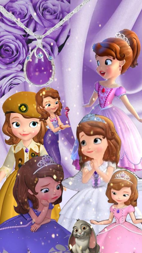 #sofiathefirst Sofia The First Wallpaper Iphone, Sofia The First Wallpaper Aesthetic, Sofia The First Wallpaper, Sofia The First Cartoon, Disney Princess Sofia, Princess Sofia The First, Profile Wallpaper, Princess Elsa, Sofia The First