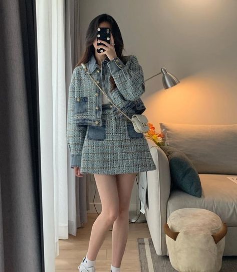 Short Girl Fashion, Ootd Korean Style, Girls Clothes Patterns, Rok Mini, Girl Fashion Style, Causual Outfits, Really Cute Outfits, Girly Fashion, Korean Outfits