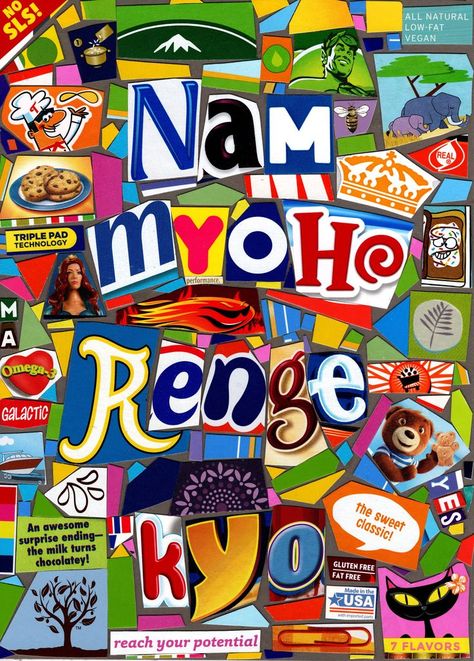 Nam Myoho Renge Kyo, Religious Studies, Frosted Flakes Cereal Box, Cereal Box, Comic Book Cover, Art Inspiration, Turn Ons, Quotes, Flowers