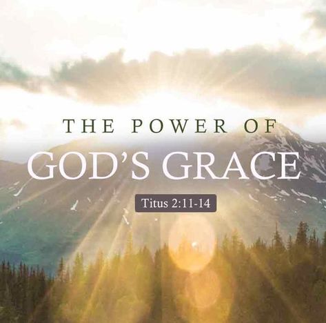 The Power of God's Grace Titus 2:11-14 #AudioSermon by Pastor Jeffery Brandt. Have you ever asked what does the grace of God do in our lives? Click to listen as Pastor Jeff shares how you can come into the grace of God today. For the grace of God has appeared that offers salvation to all people. It teaches us to say "NO" to ungodliness & worldly passions & live self-controlled upright & godly lives in this present age. #UnitedFaithChurchBarnegatNJ #Sermon #Bible #Christianity #WordOfGod #Wisdom The Greatness Of God, Art Messages, Christian Thoughts, Titus 2, Christian Birthday, Church Sermon, Faith Church, The Grace Of God, Power Of God