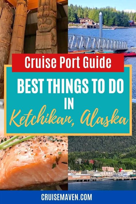 Alaskan Cruise Ports, Norwegian Alaska Cruise Tips, Carnival Alaskan Cruise, What To Do In Ketchikan Alaska, Ketchikan Alaska Cruise Port, Ketchikan Alaska Things To Do, Alaska Cruise Outfits In June, Alaskan Cruise Excursions, Alaska Ketchikan