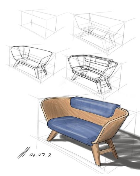 Furniture Sketches Drawings, Product Design Trends, Croquis Architecture, Furniture Drawing, Interior Design Sketchbook, Drawing Furniture, Furniture Sketch, Furniture Design Sketches, Architecture Drawing Plan