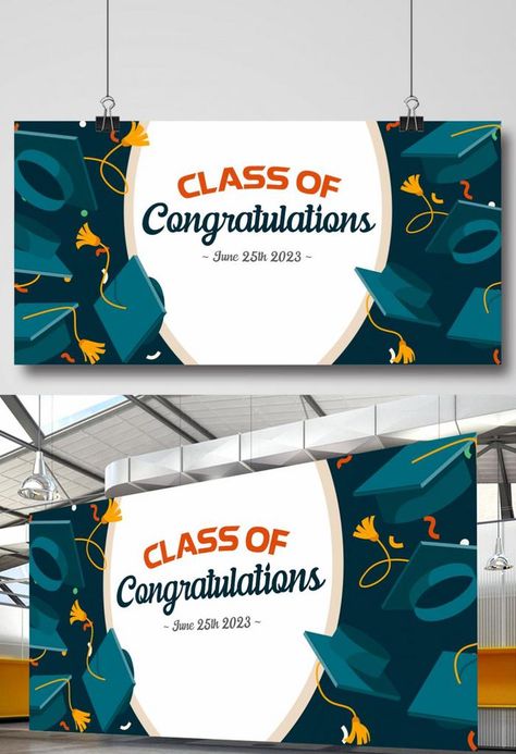 Congratulations Frame Template, Banner Graduation Design, Graduation Graphic Design, Graduation Banner Design, Graduation Party Background, Banner Photobooth, Graduation Drawing, Graduation Background, Background Graduation