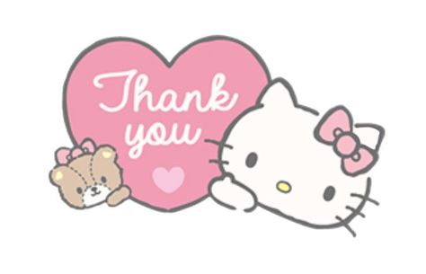 Sticker Hello Kitty, Tiny Chum, Imessage Sticker, Charmmy Kitty, Hello Kitty Images, Hello Kitty Themes, Hello Kitty Accessories, Emoji Stickers, Thank You Messages