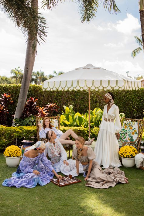 Palm Springs Fashion, Palm Beach Fashion, Summer Editorial, Poolside Glamour, The Colony Hotel, Slim Aarons, The Colony, Spring Event, Brunch Wedding