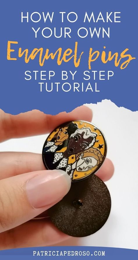 A few months ago I decided to make enamel pins for the first time. It was a very interesting experience and I learned a lot, so I decided to make a detailed post with all that I learned Making Enamel Pins, How To Make Enamel Pins Diy, How To Make Enamel Pins, How To Make A Pin, Diy Enamel Pins, Diy Enamel Pin, Enamel Pins Diy, Make Enamel Pins, Artist Resources