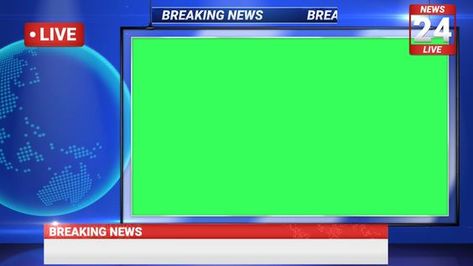 News Report Background Template, Mentahan Berita Breaking News, Green Screen Berita, News Report Background, News Green Screen, Classroom Background, Green Screen Footage, Live Backgrounds, Free Green Screen