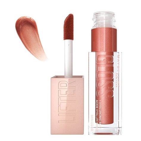 Maybelline Gloss, Cloud Skin, Maybelline Lip Gloss, Maybelline Lifter Gloss, Maybelline Lifter, Lifter Gloss, Maybelline Lip, Cute Nail Polish, Facial Makeup