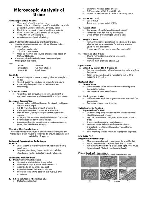 Microscopic Analysis of UrineMicroscopic Urine Analysis  Third part of routine urinalysis  Used to detect/ identify/ quantify insoluble materia... Urine Microscopic Examination, Urinalysis Interpretation, Urine Analysis, Ma Notes, Renal System, Medical Assistant Student, Stain Techniques, Medical Student Motivation, Lab Values