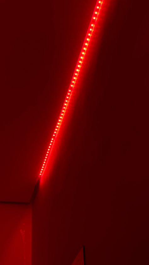 Snap Led, Room Snap, Led Lighting Bedroom, Lighting Bedroom, Light Room, Aesthetic Light, Red Led, Catfish, Dream Room