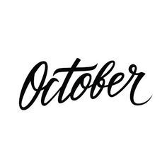 October Calligraphy, Graphic Letters, 4 October, October Halloween, Calligraphy, Google Search