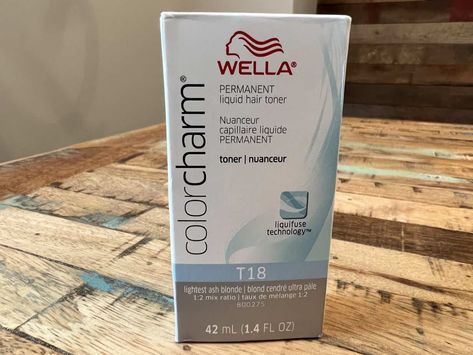 Wella T18 permanent liquid hair toner scaled Wella T18 Before And After Toner, Wells T18 Before And After, Wells Toner Before And After, Wells Toner Chart, T18 Wella Toner Before And After, Wella T14 Before And After, T18 Toner Before And After, Hair Toner Before And After, Wella T18 Before And After