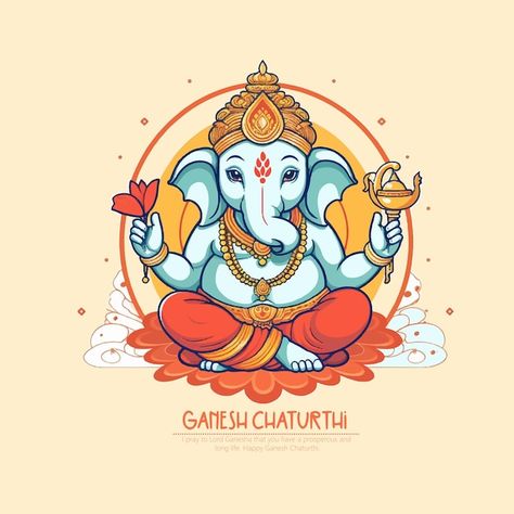 Ganesh Ji Illustration, Ganesha Illustration, God Frame, God Pic, Ganpati Ji, God Artwork, Animal Drawings Sketches, Glass Paintings, Shivaji Maharaj