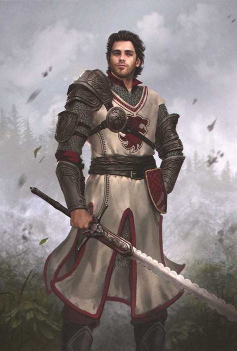 Pathfinder: Kingmaker - assorted portraits - Imgur Fantasy Army, Dnd Dragons, Royal Blood, Human Male, Dungeons And Dragons Characters, Fantasy Male, Poster Designs, Fantasy Armor, Fantasy Warrior